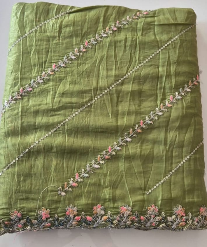 Organza saree