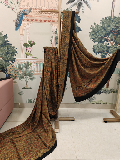 Ajrakh Heritage Drape
