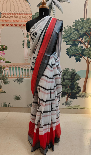 Urban Canvas Jute Saree