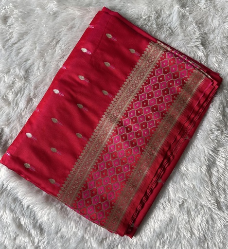 Red Banaras Saree