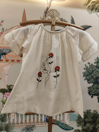 Floral Muslin Top